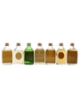 Kentshire, Harts, Langside, King Henry VIII, Inver House, House Of Peers & Old Arthur Bottled 1970s-1980s 7 x 4.7cl-5cl