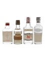 Burnett's White Satin Gin, Seagers Special London Dry Gin, Beefeater & High & Dry Bottled 1950s-1970s 4 x 5cl / 40%