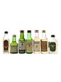 Assorted Irish Whiskey  7 x 5cl