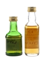 Littlemill & Littlemill 12 Year Old Bottled 1990s 2 x 5cl / 40%
