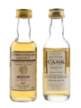 Aberfeldy 1977 Connoisseurs Choice & Benriach 1982 Cask Strength Bottled 1990s - Gordon & MacPhail 2 x 5cl