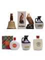 Assorted Whisky Ceramics Miniatures 6 x 5cl / 40cl