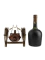 Courvoisier Napoleon Cannon Presentation Stand Bottled 1950s-1960s 70cl / 40%
