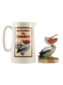 Guinness Ceramic Water Jug & Pelican Figurine My Goodness, My Guinness 