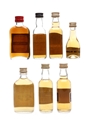 Highland Single Malt Miniatures Glen Garioch, Glengoyne, Tullibardine, Glenmorangie, Balblair, Glenturret 7 x 5cl / 40%