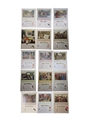 Old Crow 1949-1957 Advertising Prints 15 x 26cm x 35.5cm