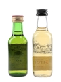 Glenlivet 12 Year Old & Stronachie 12 Year Old Bottled 1980s 2 x 5cl