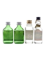 Assorted Gin Gordon's Special Dry, Heublein Gin Martini & Plymouth Dry Gin 4 x 4.7cl-5cl