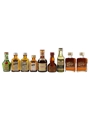 Assorted Liqueurs  9 x 3cl-5cl