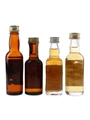 Assorted Bourbon & Canadian Whisky  4 x 5cl / 40%