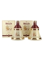 Bell's Christmas 1997 Ceramic Decanter Ingredients Of Quality 2 x 70cl / 40%