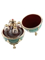 Faberge Art's Applied Craft Imperial Vodka Gold Faberge Egg 70cl / 40%