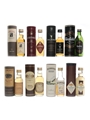 Assorted Scotch Whisky Miniatures Dalmore, Aberlour, Glenturret, Invergordon 8 x 5cl