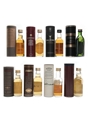 Assorted Scotch Whisky Miniatures Dalmore, Aberlour, Glenturret, Invergordon 8 x 5cl