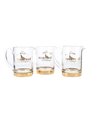 Famous Grouse Gold Reserve Water Jugs  3 x 13cm