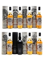Game Of Thrones Whiskies Set Cardhu, Clynelish, Dalwhinnie, Glendullan, Lagavulin, Oban, Royal Lochnagar & Talisker 8 x 70cl
