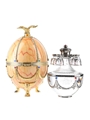Faberge Art's Applied Craft Imperial Vodka Onyx Faberge Egg 70cl / 40%