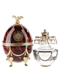 Faberge Art's Applied Craft Imperial Vodka Ruby Faberge Egg 70cl / 40%