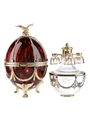 Faberge Art's Applied Craft Imperial Vodka Ruby Faberge Egg 70cl / 40%