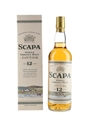 Scapa 12 Year Old Bottled 1990s 70cl / 40%