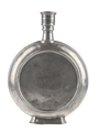 Pewter Decanter With Stopper Reproduction - Possibly 1980s 21.5cm x 16.5cm x 4.5cm
