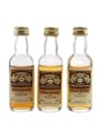 Aberfeldy 1966, 1969 & 1970 Connoisseurs Choice Bottled 1980s - Gordon & MacPhail 3 x 5cl