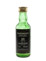 Glenlochy 20 Year Old Bottled 1980s - Cadenhead's 5cl / 46%