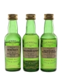 Braes Of Glenlivet 1987 8 Year Old, Benromach 1976 18 Year Old & Cragganmore Glenlivet 1982 12 Year Old Bottled 1995 - Cadenhead's 3 x 5cl
