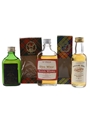 Assorted Speyside & Highland Single Malt Scotch Whisky Bottled 1970s & 1990s 3 x 5cl / 40%