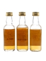 Tomatin 1968 & 1970 Connoisseurs Choice Bottled 1990s - Gordon & MacPhail 3 x 5cl / 40%