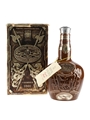 Royal Salute 21 Year Old Bottled 1970s - Brown Spode Ceramic Decanter 75.7cl / 40%