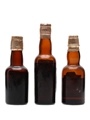 3 x Blended Scotch Whisky Miniatures 