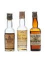3 x Blended Scotch Whisky Miniature 