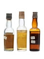 3 x Blended Scotch Whisky Miniature 