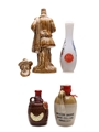 Ceramic Whisky Miniatures Bottled 1970s 4 x 5cl / 40%
