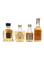 North American Whiskey Miniatures Wild Turkey, Candian Club, Crown Royal, Gibson's 4 x 5cl