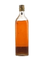 Johnnie Walker Black Label 12 Year Old Bottled 1930s - Missing Label 75cl