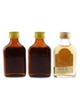 Lemon Superior & Hart Golden Jamaica Rum Bottled 1970s-1990s 3 x 5cl / 40%