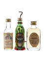 Glenfarclas 12 Year Old, Glenfiddich Pure Malt & Glen Grant 8 Year Old Bottled 1970s & 1980s 3 x 5cl