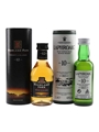 Highland Park 12 Year Old & Laphroaig 10 Year Old Bottled 1990s 2 x 5cl / 40%