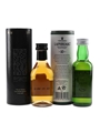 Highland Park 12 Year Old & Laphroaig 10 Year Old Bottled 1990s 2 x 5cl / 40%