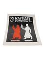 St Raphael Quinquina Advertising Print 1934 28cm x 39cm