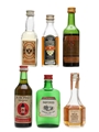 Assorted Spirit & Liqueur Miniatures Wild Turkey, Bushmill's, Dubonnet 6 x 5cl - 7cl