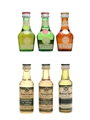 Benedictine & Madarine Napoleon Miniatures 6 x 3cl