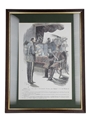Old Bushmills Framed Print Try A Glass Of Old Bushmills Whiskey, Your Majesty? 54cm x 41cm