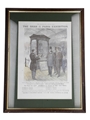 Old Bushmills Framed Print - The Illustrated London News The Shah At The Paris Exhibition 54cm x 41cm