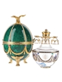 Faberge Art's Applied Craft Imperial Vodka Emerald Faberge Egg 70cl / 40%