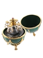 Faberge Art's Applied Craft Imperial Vodka Emerald Faberge Egg 70cl / 40%