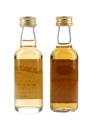 Auchentoshan 10 Year Old & Littlemill Bottled 1980s 2 x 5cl