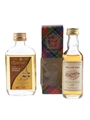 Clynelish 12 Year Old & Dallas Dhu 10 Year Old Bottled 1970s & 1980s - Gordon & MacPhail 2 x 5cl / 40%